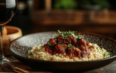 5 étapes essentielles pour un couscous à la viande en sauce rouge parfait